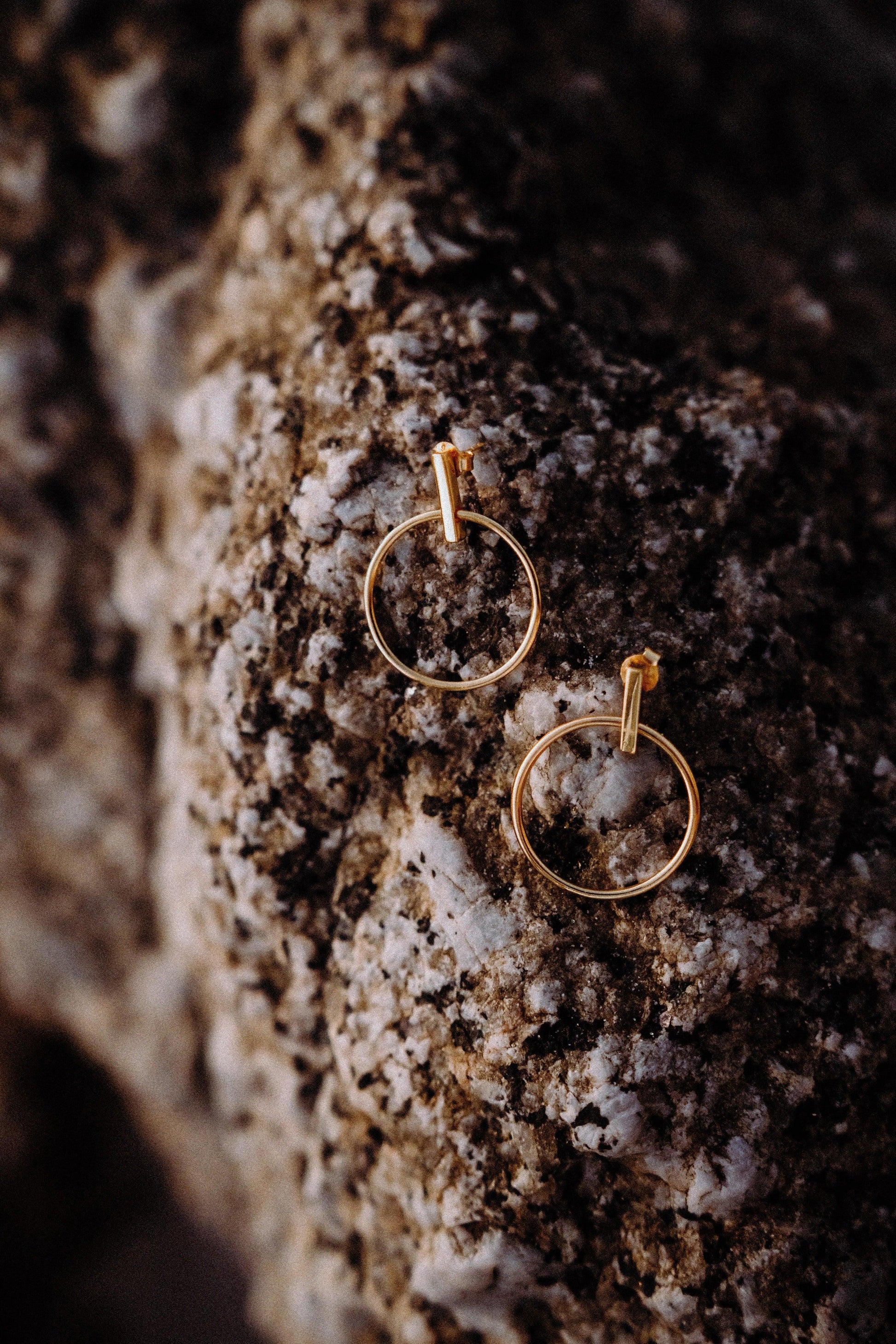 PAVONA Hoop Earrings | Tulua Verde